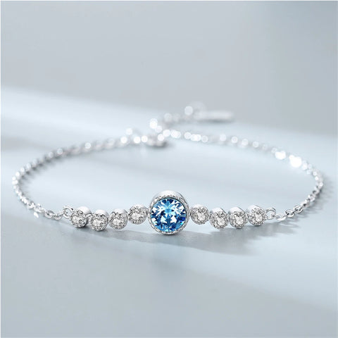 Heart of Ocean Bracelet Women S925 Bracelet