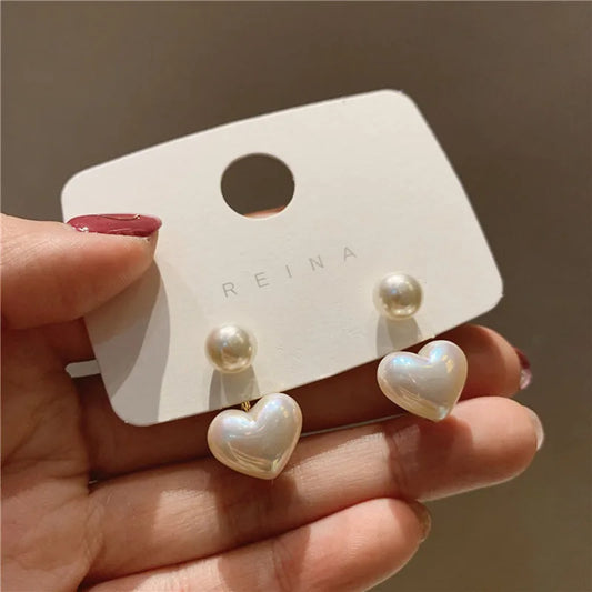 Imitation Pearl Earrings
