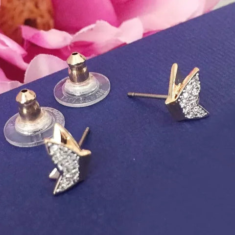 Original 2025 New Trend Fine Jewelry Set Charm Pink Butterfly Crystal Fashion Necklace Bracelet Earrings for Women's Party Gifts