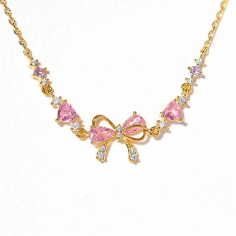Exquisite Sweet Pink Zircon Bracelet