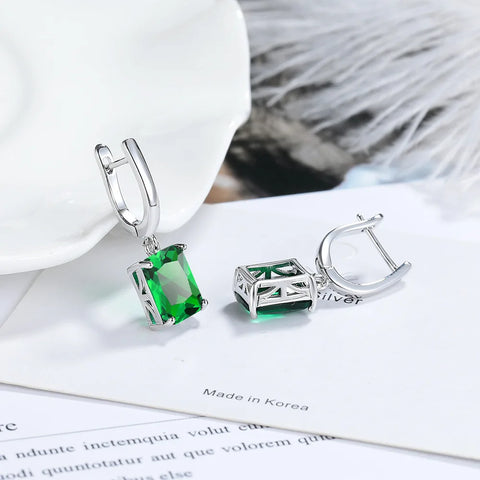 New 925 Sterling Silver Earrings AAA Zircon Earring