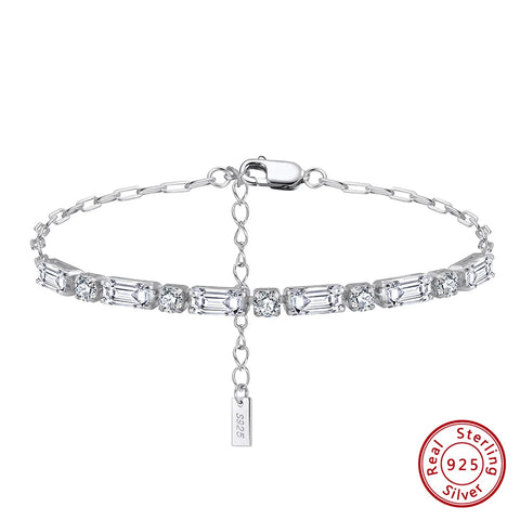 ORSA JEWELS Solid Silver Tennis Bracelet