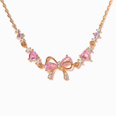 Exquisite Sweet Pink Zircon Bracelet