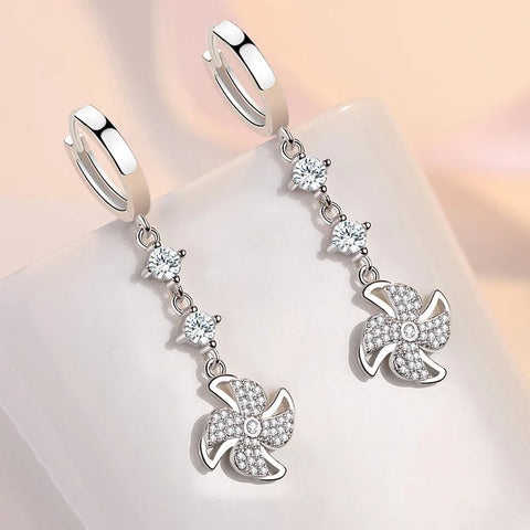 925 Sterling Silver Claws Stud Earrings