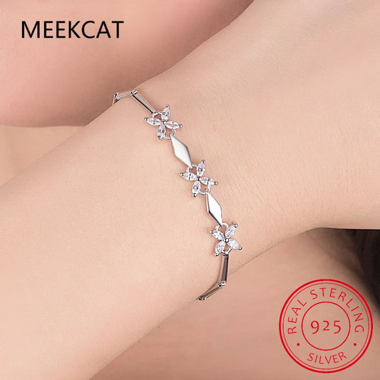 Moissanite Clover Bracelets