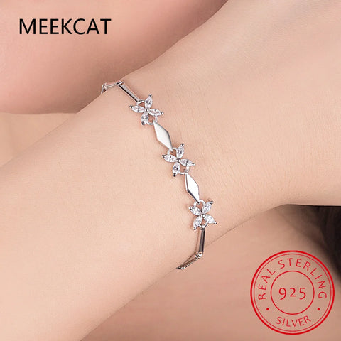 Moissanite Clover Bracelets