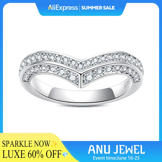 AnuJewel 2mm D Color Moissanite