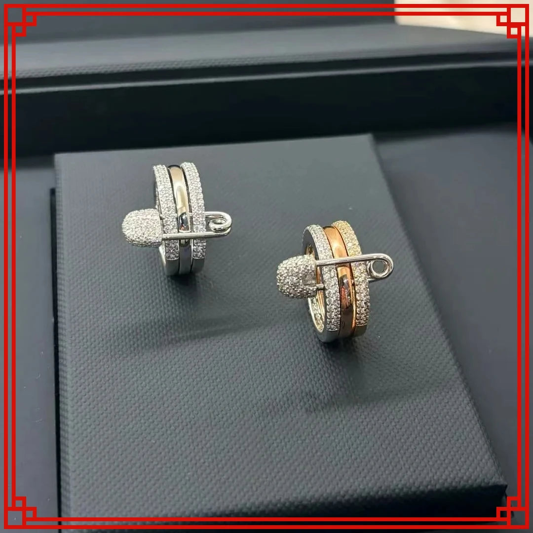 Classic Luxury Jewelry S 925 Sterling Silver - BOLEVARD RING