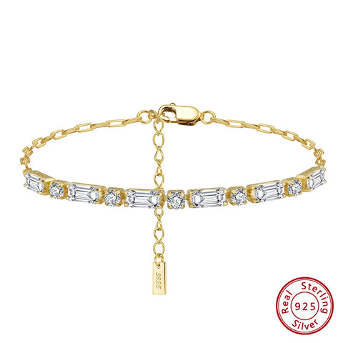 ORSA JEWELS Solid Silver Tennis Bracelet