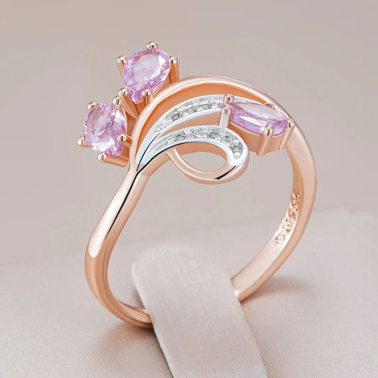 Kinel Hot Shiny Pink Natural Zircon Crystal