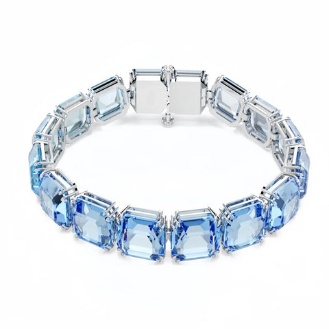 S925 sterling silver octagonal cut bracelet