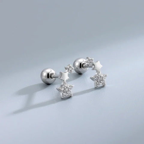 New Fashion Heart Stud Earrings