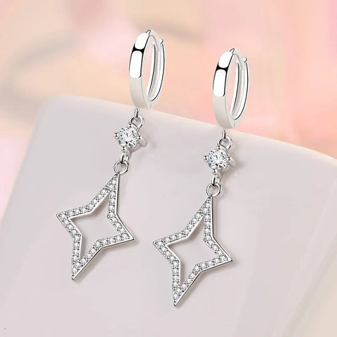 925 Sterling Silver Claws Stud Earrings