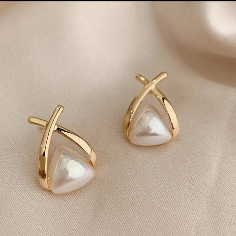 Imitation Pearl Earrings
