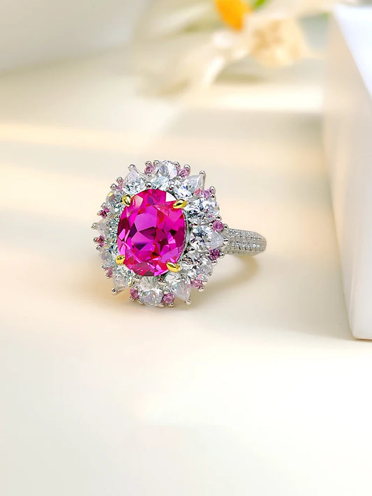 Fashion Jewelry S925 Sterling Silver Elegant 8 * 10
