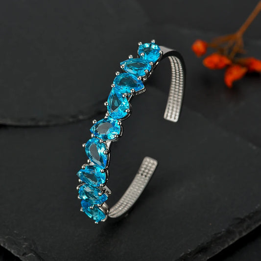 Sterling Silver Adjustable Bangle