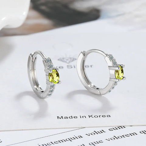 New 925 Sterling Silver Earrings AAA Zircon Earring