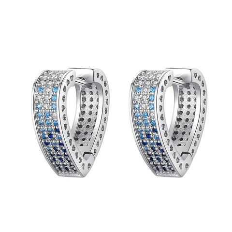 Women's 925 Sterling Silver Snowflake  Earrings