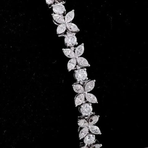 Luxury Butterfly Moissnaite Tennis Bracelets
