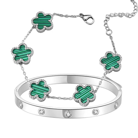 Stainless Steel Bracelet 316L Sparkle Jewelry