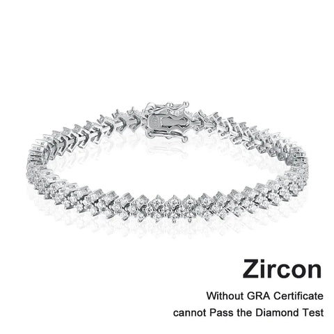 NeeTim Moissanite Tennis Bracelet