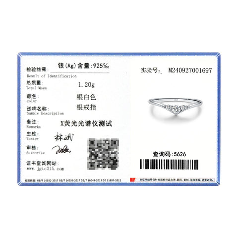 MODIAN Simple Eternity Moissanite Ring