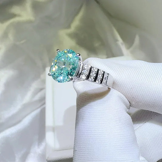 Serenity 2ct Oval cut Moissanite Rings