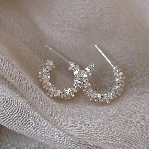 C Shape Earrings
