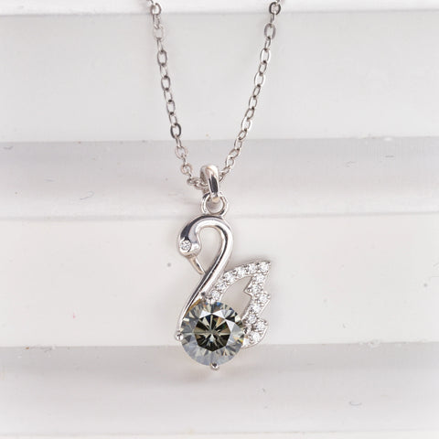JoiasHome Fashion Silver s925 Swan D Color