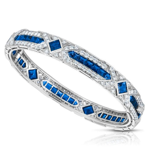 925 Sterling Silver Princess Cut Emerald