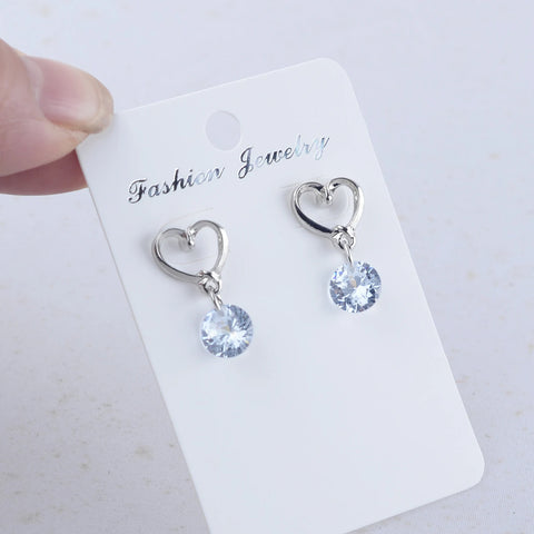 Imitation Pearl Dangle: Faux Pearl Drops.