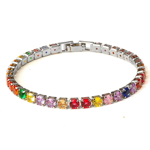 Cubic Zirconia Tennis Bracelet