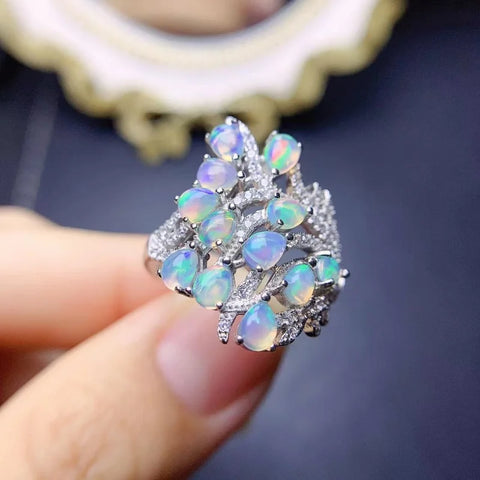 YULEM High Gem Rings