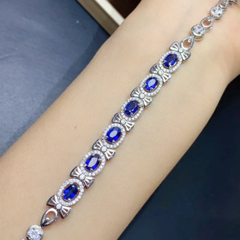 Natural Sapphire Bracelet