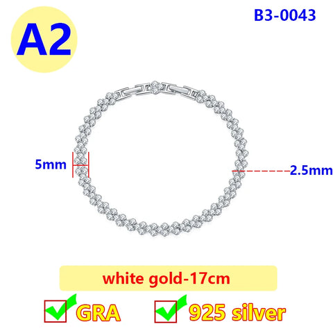 Special Moissanite Diamond Bracelet