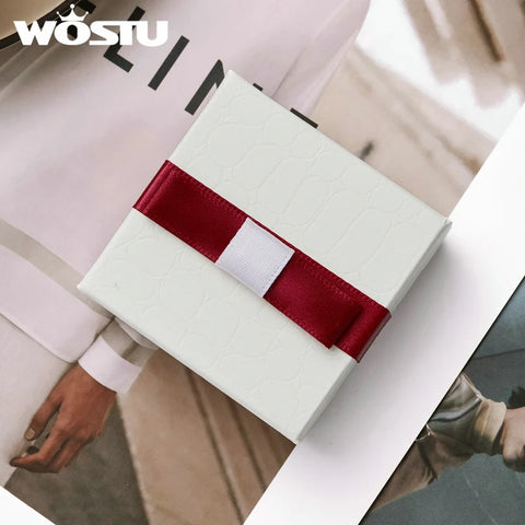 WOSTU 925 Sterling Silver  Ring