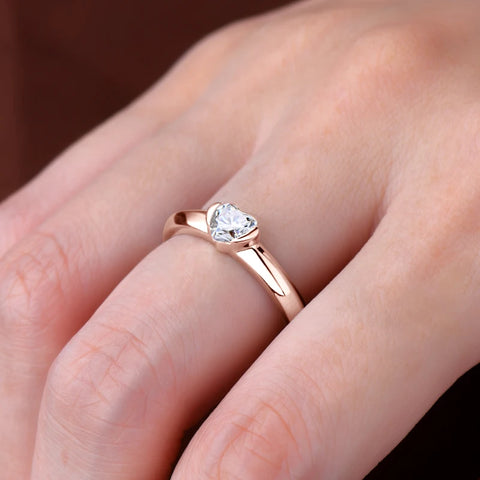 Anziw Rose Gold Color 0.5ct