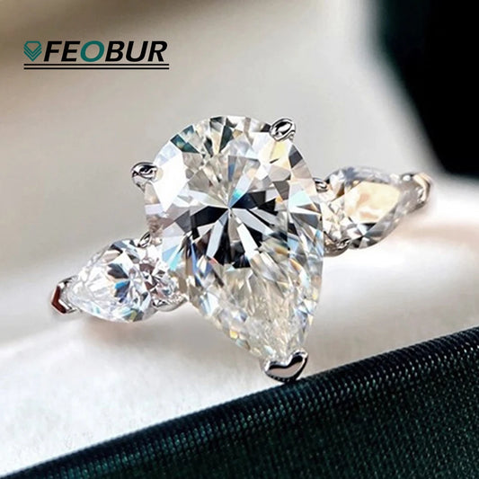 GRA Certified 1-4CT Pear Cut