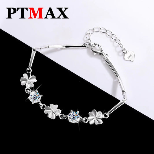 Classic leaf Moissanite Bracelet