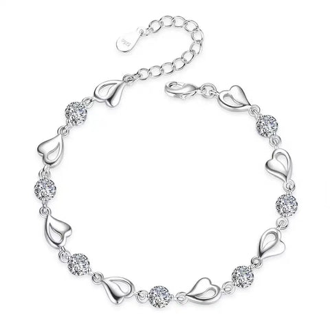 Retro Heart Bracelet