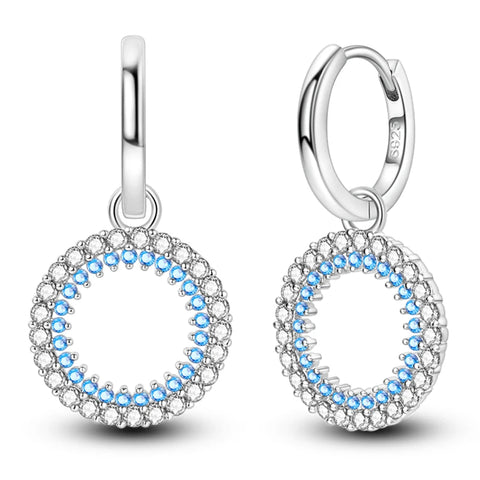 Women's 925 Sterling Silver Snowflake  Earrings