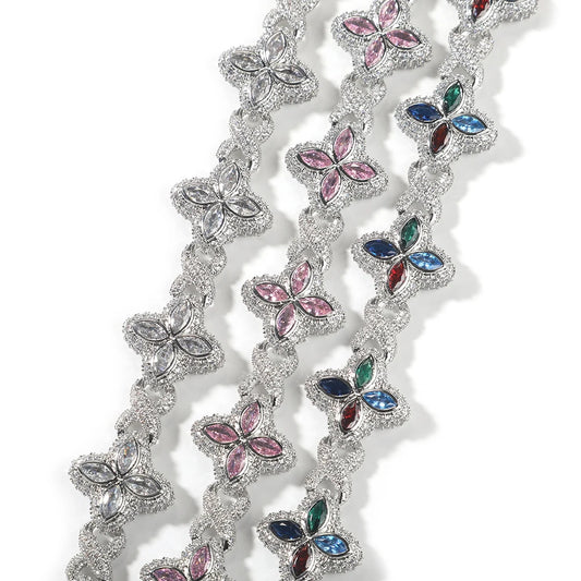 Flowers Necklace Jewelry
