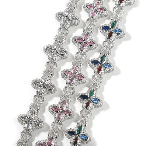 Flowers Necklace Jewelry