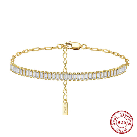 ORSA JEWELS Solid Silver Tennis Bracelet