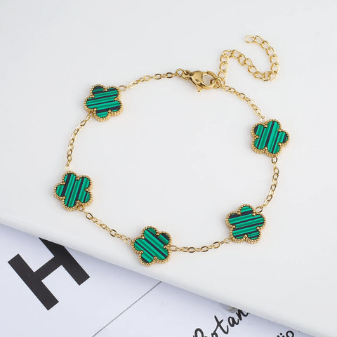 Five Leaf Plum Blossom Bracelet