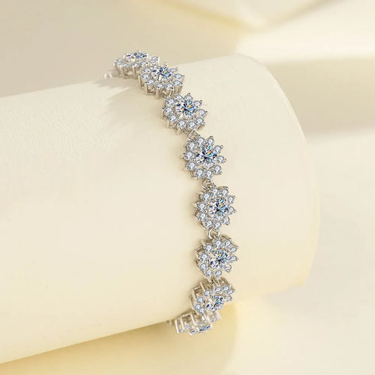 NKHOG 4mm Moissanite Bracelets