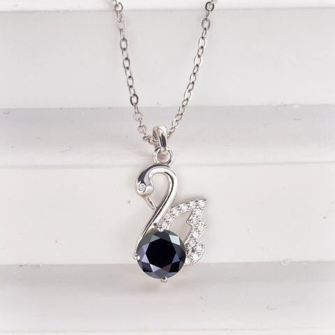 JoiasHome Fashion Silver s925 Swan D Color