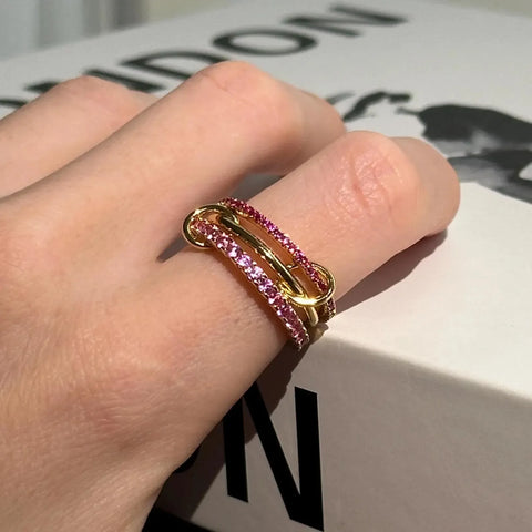 Stacking Engagement Band Rings