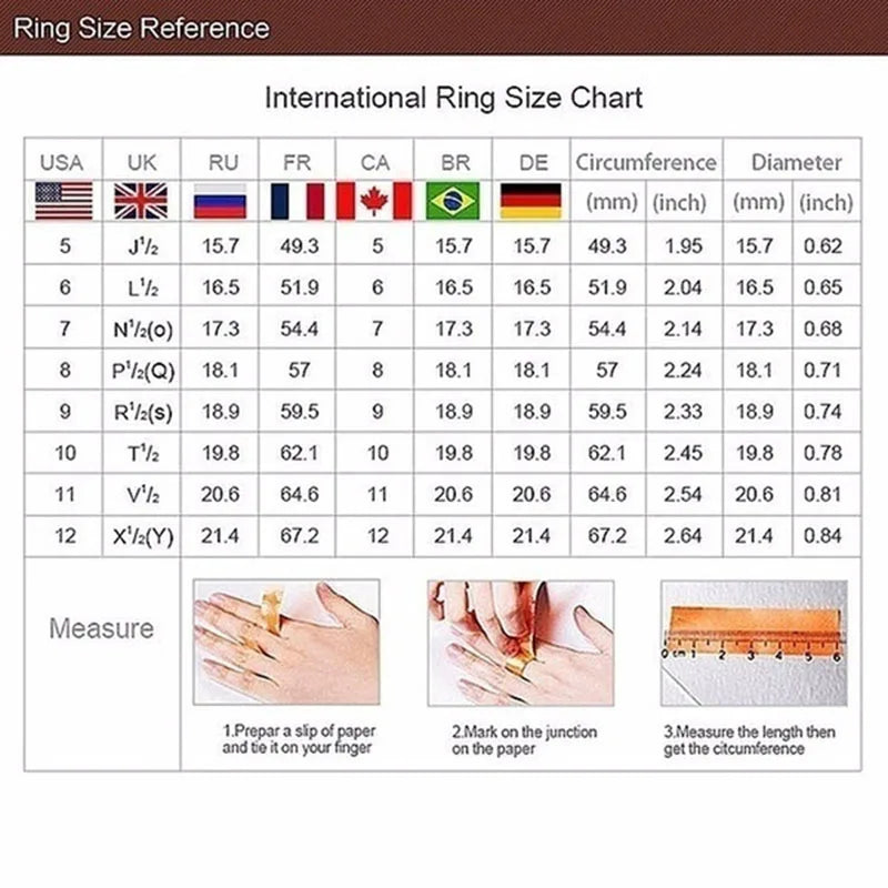 Luxury Silver Color Heart Ring - BOLEVARD RING