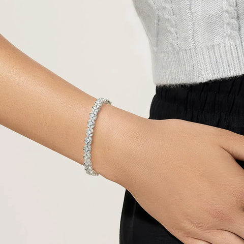 Full Moissanite Bracelet